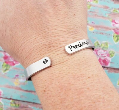 Pet Memorial Bracelet Pet Remembrance Gift Personalized Pet